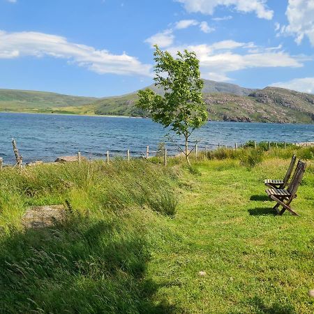 The Bay ,Luxury Shepherds Hut, Dundonnell Bagian luar foto