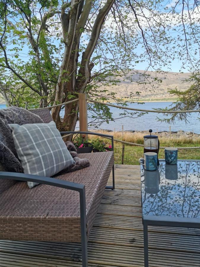 The Bay ,Luxury Shepherds Hut, Dundonnell Bagian luar foto