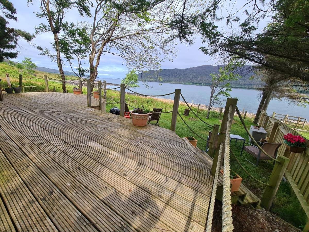The Bay ,Luxury Shepherds Hut, Dundonnell Bagian luar foto