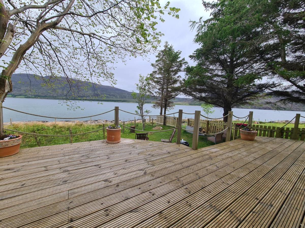 The Bay ,Luxury Shepherds Hut, Dundonnell Bagian luar foto