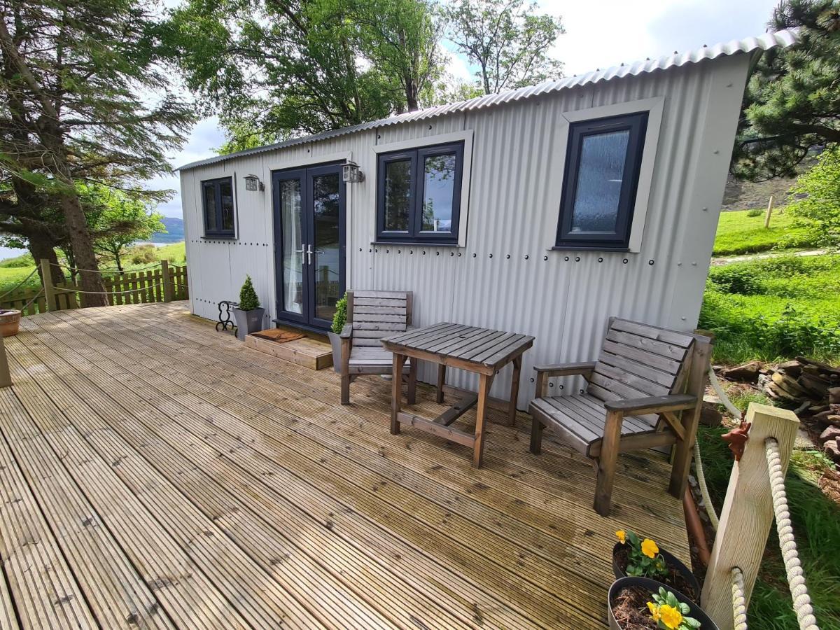 The Bay ,Luxury Shepherds Hut, Dundonnell Bagian luar foto