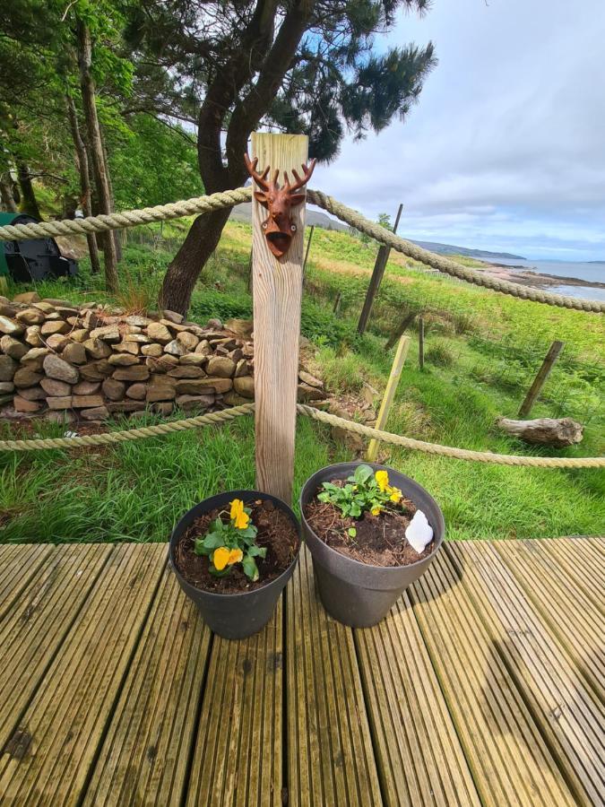 The Bay ,Luxury Shepherds Hut, Dundonnell Bagian luar foto