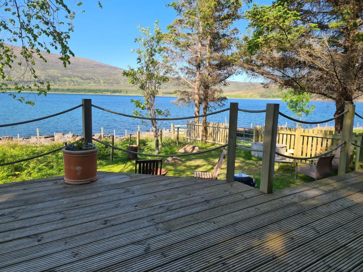 The Bay ,Luxury Shepherds Hut, Dundonnell Bagian luar foto