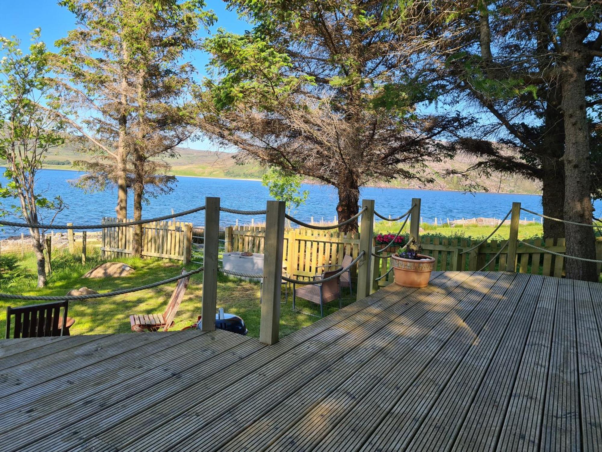 The Bay ,Luxury Shepherds Hut, Dundonnell Ruang foto